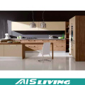 Muebles de madera del gabinete de cocina del MDF de la melamina (AIS-K357)